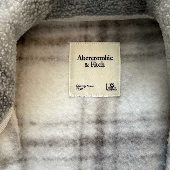 Abercrombie Flannel Coat - Picture 2 of 4